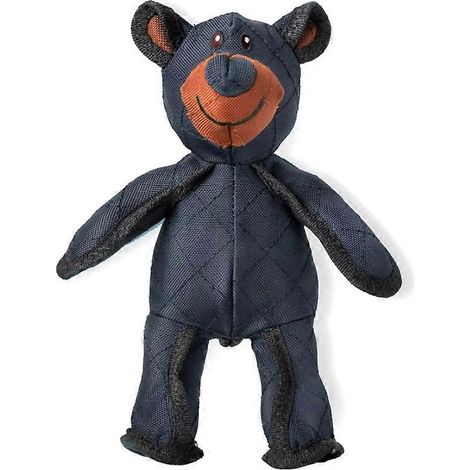 Unzerbrechliches und extrem robustes Teddybär-Spielzeug zum Kauen für Hunde, unverwüstliches Plüschtier mit Quietscher, extrem widerstandsfähiges Kauspielzeug (1/5)