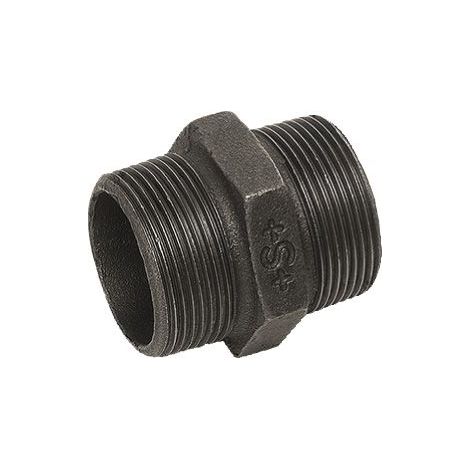 Doppelnippel TG, Nr.280 schw., AG 1 1/2  - 80681024 von Buderus