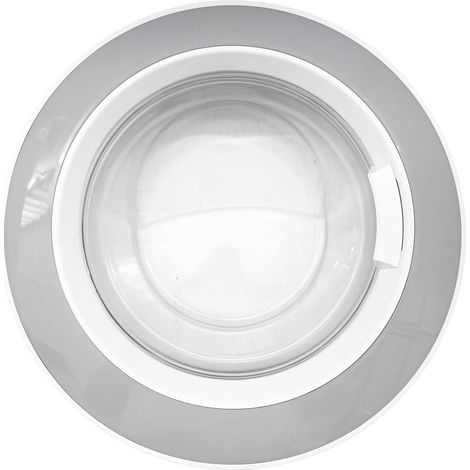 eRicambi® Oblo Porta Sportello Completo Tipo 6 Leva Coperta Compatibile con Lavatrice SanGiorgio ITWash, Diametro 470x140 (mm) Modelli: F1012D SEN1012D SENS812D (1/5)