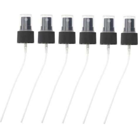 Lot de 6 embouts de rechange pour flacons pulvérisateurs avec paille, compatibles avec les flacons de 10 à 300 ml, accessoires pour flacons pulvérisateurs. (1/5)