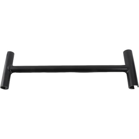 Llave para ajustar el espaciado de las bisagras, llave para reparar puertas, herramienta manual ajustable de doble cabezal 2 en 1 (1/5)
