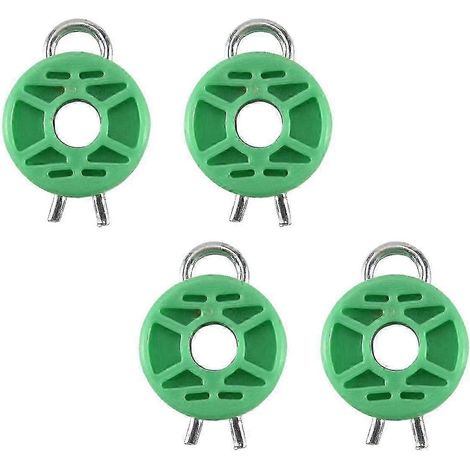 Lot de 4 galets de guidage pour lève-vitre électrique avant Saab 9-5, 9-3 et 900 (1/5)