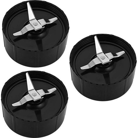 Replacement blades for Magic Bullet MB 250W blender – 3-piece set in stainless steel, compatible with juice extractor (1/5)
