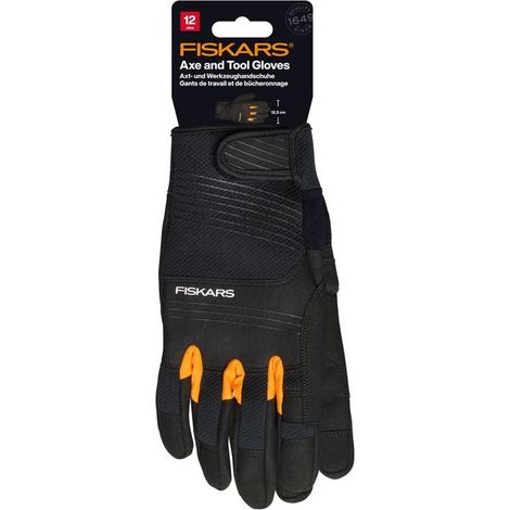 Guantes de trabajo Fiskars 1071151 cuero sintético transpirable (1/5)