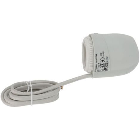 2W IP54 Geschlossener elektrischer Thermoantrieb Verteiler Wasserdichtes Thermostatventil für Fußbodenheizung für 230V Heizsystem (1/4)
