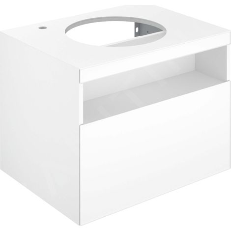 KEUCO STAGELINE Meuble sous-lavabo pour vasques à poser, 1 tiroir (1/5)