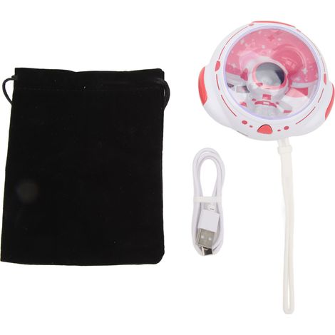 Chauffage portable rechargeable 3 niveaux de chaleur pour femmes, filles, mini chauffe-mains USB rose, idéal pour l'hiver en extérieur. (1/5)