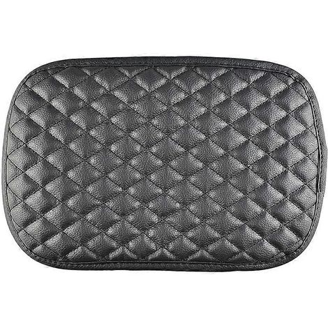 Couvercle de console centrale universel, coussin de protection d'accoudoir en cuir PU pour la plupart des véhicules, SUV, camions et voitures. (1/5)