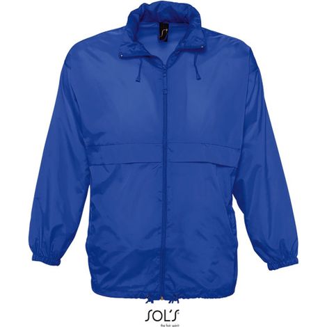 Cortaviento Unisex Hidrófugo SOL'S SURF XXL Azul royal
