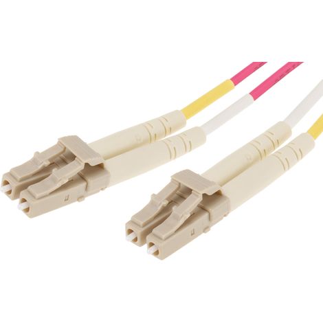 Câble fibre optique RS PRO 5m Avec connecteur / LC, OM4 Multi-mode ( Prix pour 1 )