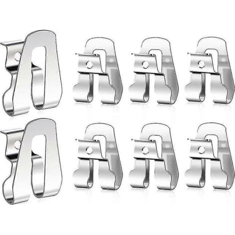 8 pcs belt clip for Ryobi, belt hook with screw for Ryobi and Ridgid 18 Volt tools 633586002, for Ryobi Makita Dewalt (1/5)