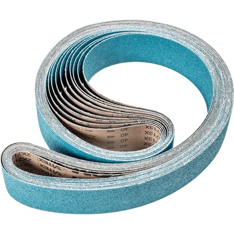 PFERD TOOLS Zirkon Schleifband BA 75x2250mm Z40 für hohen Abtrag mit Bandschleifer 10 Stk (1/5)