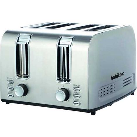 Tostador 4 Ranuras Metal HABITEX
