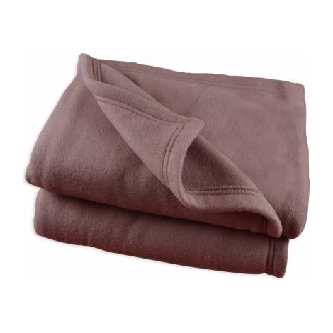 Couverture polaire - Noname - King size - 240 x 260 cm - Chocolat - Douceur et confort