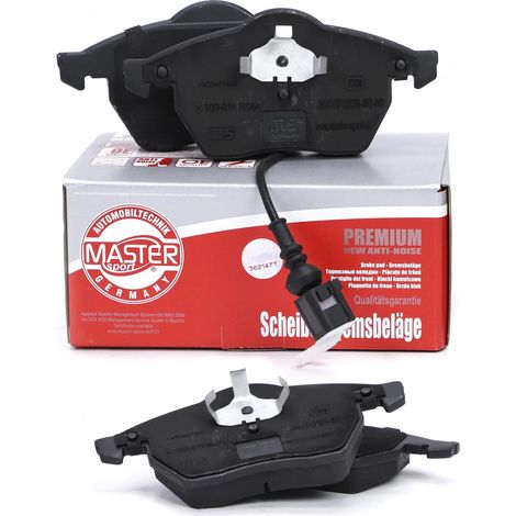 Pastiglie freno anteriori Audi A3, TT Seat Leon, Toledo II Skoda Octavia VW (1/4)