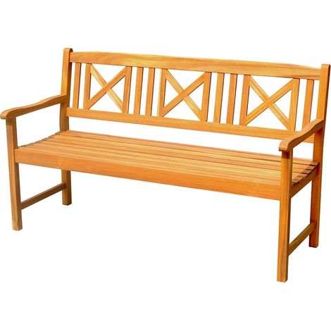SenS-Line Gartenbank "Tiago" - aus nachhaltigem & robustem Akazienholz - Breite 150 cm