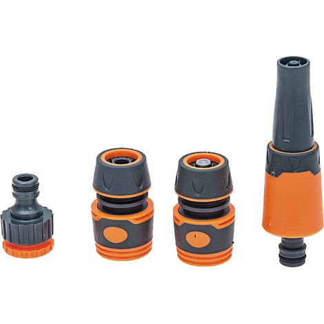 Ensemble d'arrosage Bradas 4 pièces, raccord rapide 1/2", couleur citron vert, souple 4253