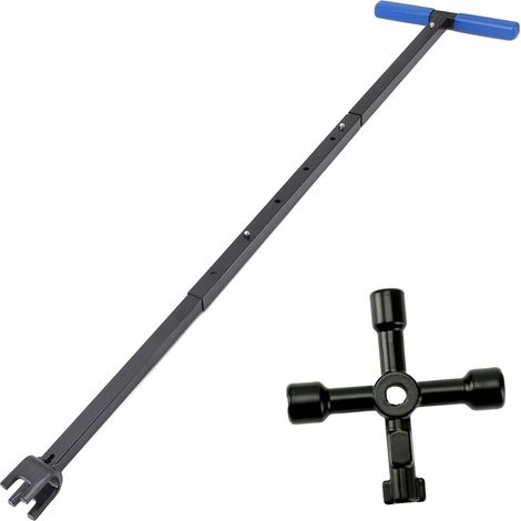 Clé de Compteur d'Eau Universelle Pliable et Réglable (1/5)