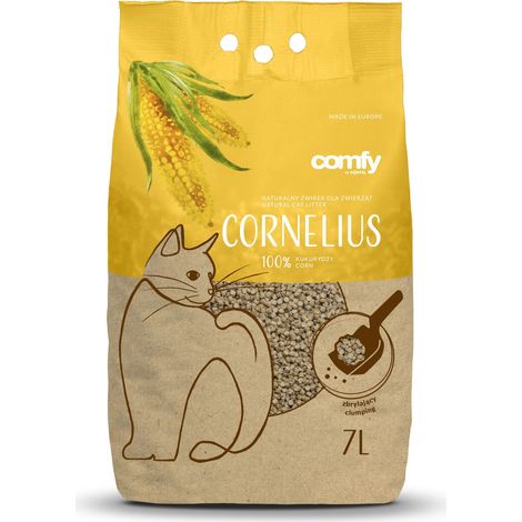 Comfy Cornelius Natural 7l - Maisstreu für Katzen (1/3)