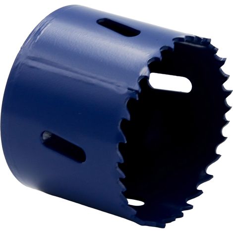 Lochbohrer 57 mm aus HSS-Bimetall für Metall Kunstoff Holz