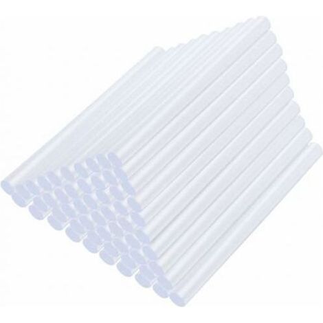 Bâton de Colle Chaude - 11 mm x 100 mm - Compatible Pistolet à Colle 11 mm - Pour Loisirs Créatifs et Bricolage - Lot de 50 (1/5)