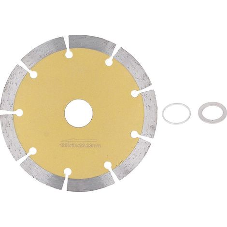 Lame de scie diamantée segmentée à dents ultra-fines, disque de coupe diamanté circulaire pour carrelage et granulés