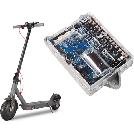 Original replacement controller motherboard 36V350W for Xiaomi M365 scooter is provided. (1/5)