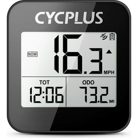Ordinateur de vélo GPS sans fil IPX6 Étanche Vélo Compteur de vitesse Accessoires de vélo (Set 1) (1/5)