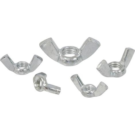 Ecrou papillon de M4 à M10 - coffret de 150 pcs KLIPPER - 14166