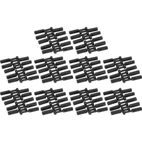 100 Pièces Bouchon de Protection pour Tuyaux Pneumatiques, Raccord à Clip Rapide, Embouts pour Tubes Push-in (1/5)