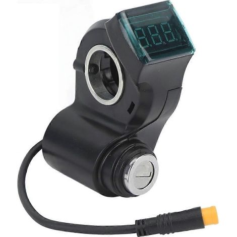 Ensemble de verrouillage numérique sécurisé pour interrupteur de démarrage de scooters électriques avec système de verrouillage à clé et 2 clés pour un entretien facile (1/5)