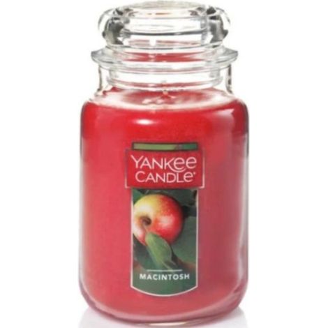 Vela Yankee Candle grande en frasco Macintosh 623 g