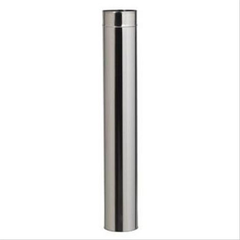 Tuyau rigide TEN simple paroi Inox 304 Ø139mm L=1m (1/2)