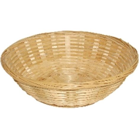 Corbeille à Pain Ronde en Osier - Lot de 6 -