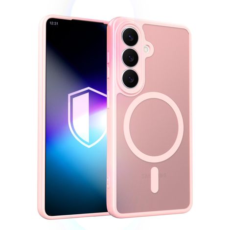Étui magnétique 3mk Misty rose pour Samsung Galaxy S26 (1/5)