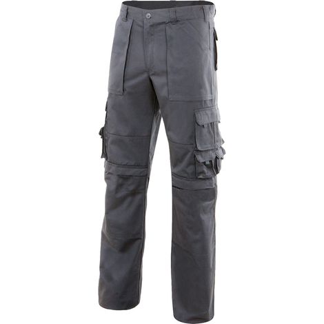 Pantalón multibolsillos con refuerzo de tejido Serie MERCURIO