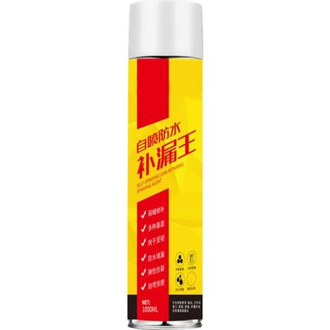 Mousse expansive pour joints de toiture, étanche, colle polyéthylène, 1000 ml, blanche (1/3)