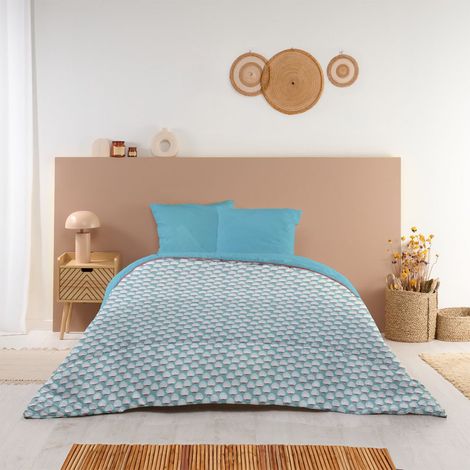 Couette imprimée Douceur - Chaude 350g/m2 - 220x240cm