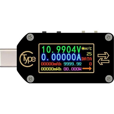 TC66 type-c PD déclencheur USB tension ampèremètre capacité mètre 2 voies mesure chargeur batterie APP PC USB testeur (1/5)