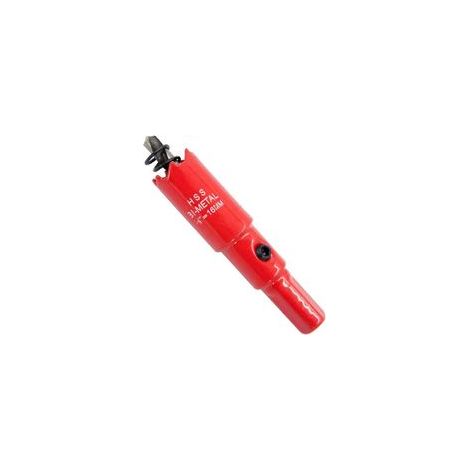 Scie-cloche bimétal HSS avec tige pour bois et métal – (1/5)
