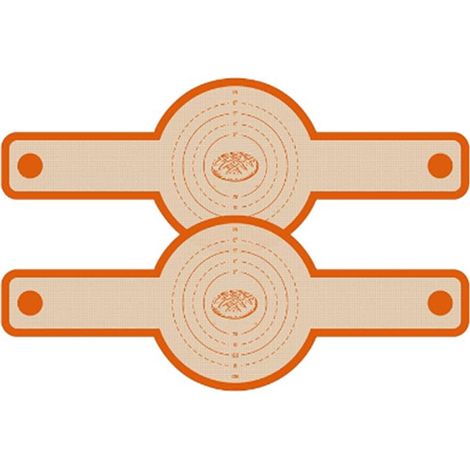 Sling Para Pan - Silicona Resistente al Calor - Para Olla Holandesa y Horneado de Masa Fermentada - 2 Unidades (1/5)