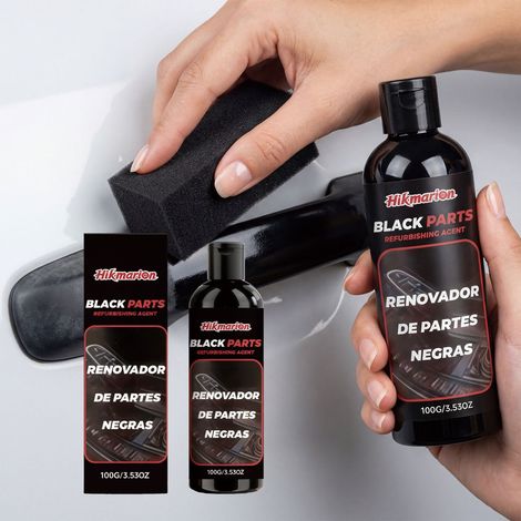 Automotive Black Parts Refurbishing Paste - 100g for Gloss Restoration, Polishing, and Maintenance of Interior and Exterior Parts (1/5)