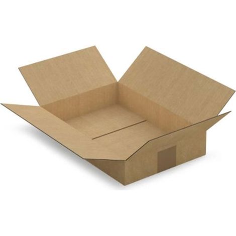 20 cartons d'emballage 31 x 21.5 x 5.5 cm - Simple cannelure (1/2)