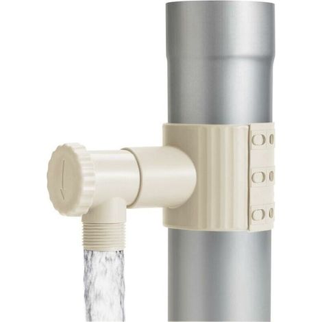 Récupérateur d'eau de pluie Sable + scie (1/4)