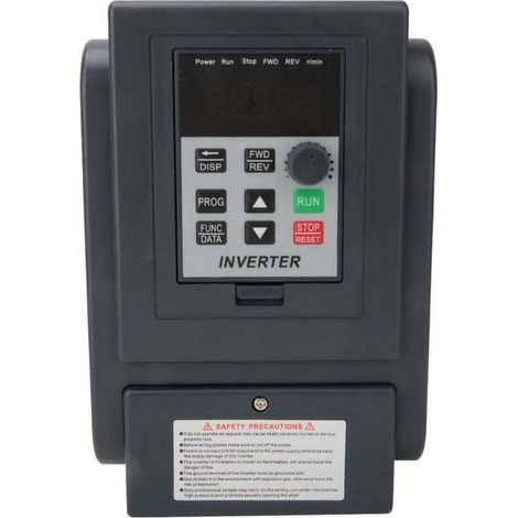 2.2kW Single-phase 220V input, three-phase 380V output Frequency inverter, motor converter (1/4)