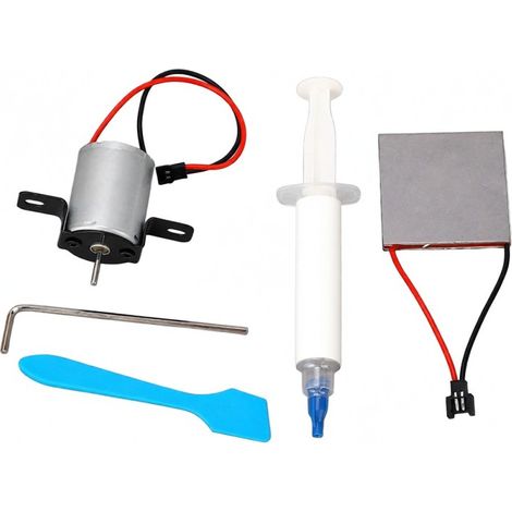 Kit de réparation pour ventilateur de cheminée Irovami - Moteur et générateur thermoélectrique, universel, écologique, sans électricité ni batterie (1/5)