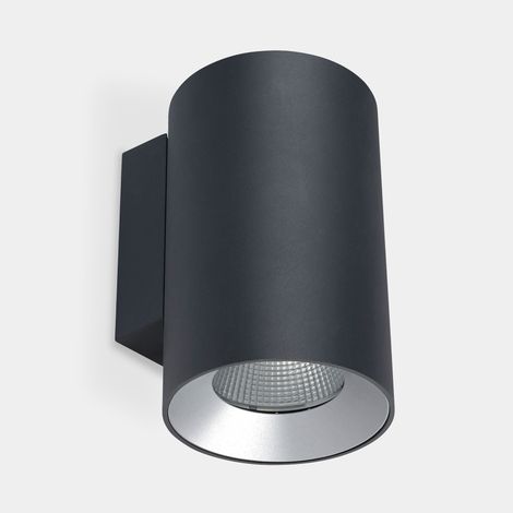 Lampade da parete IP66 Cosmos Single Emission ø144 LED 36 Bianco neutro - 4000K ON-OFF Grigio urbano 3095lm