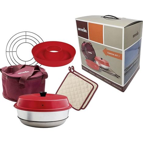Pack Omnia 1 : Four + Sac + 2 Maniques + Grille + Moule en silicone (1/2)