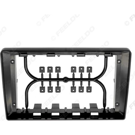 Convient pour le cadre de conversion Volkswagen Lingyu/Passat B5/B6 04-10 pour grand écran de navigation et panneau audio, taille 9 pouces.