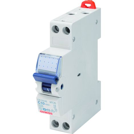 DISJONCTEUR MAGNÉTOTHERMIQUE COMPACT (MTC) 1P+N D16 4,5KA 1M VIS GEWISS GW90627